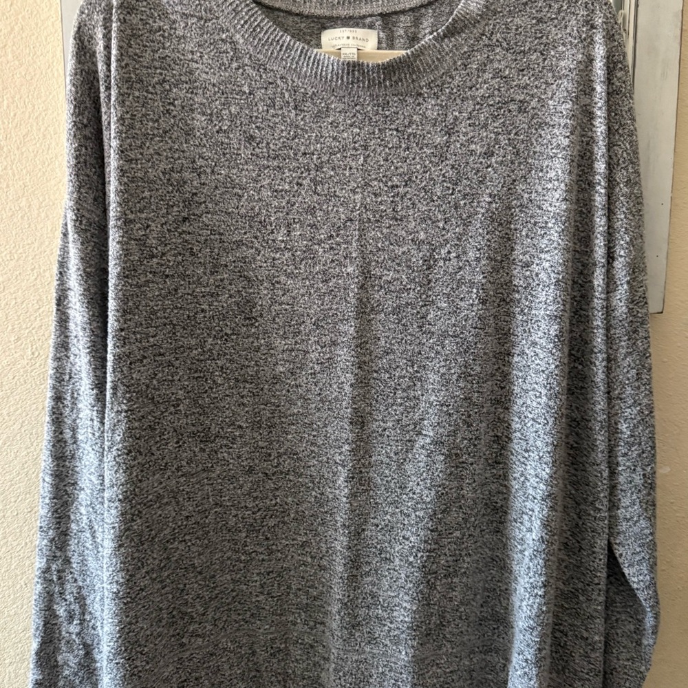 Lucky Brand Heathered Knit Sweater